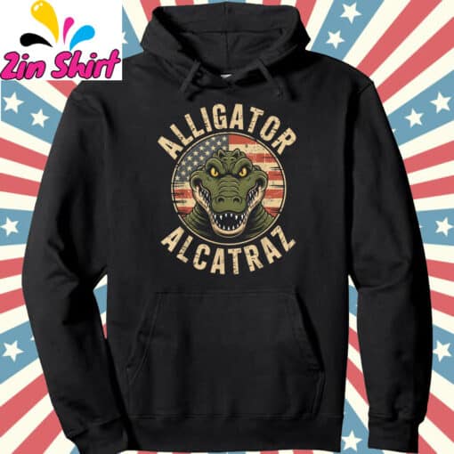 Meme Alligator Alcatraz T shirt - Image 4