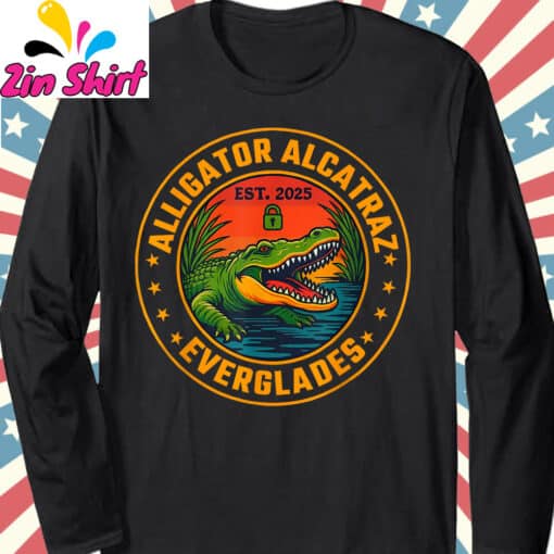Vintage Meme Alligator Alcatraz T shirt - Image 4
