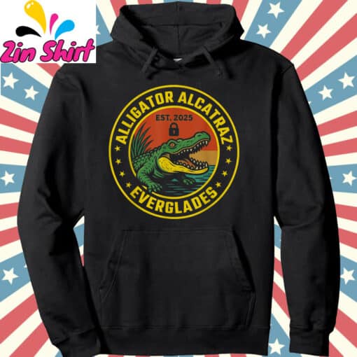 Vintage Meme Alligator Alcatraz shirt - Image 4